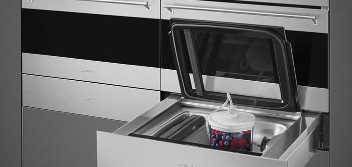 Smeg представил новую линейку вакууматоров с функцией умного запечатывания